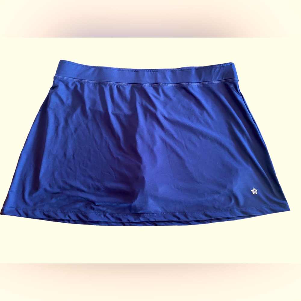 SPRING SEASON BLUE plus size XXXL sports skort with UPF 50 protection NWT